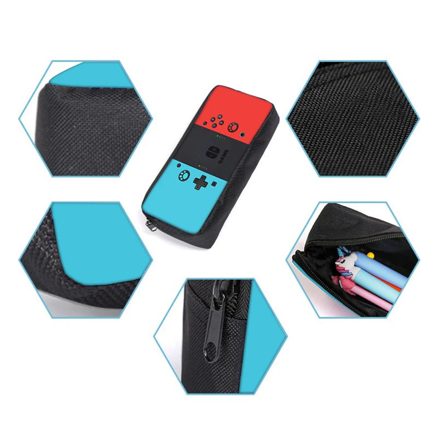 3-Piece Fun Games Console Lunch Bags & Backpack Set for Kids