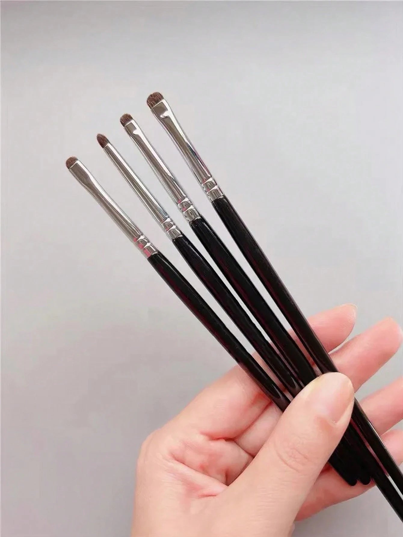 4-Piece Precision Eye Makeup Brush Set | Flawless Eye Looks