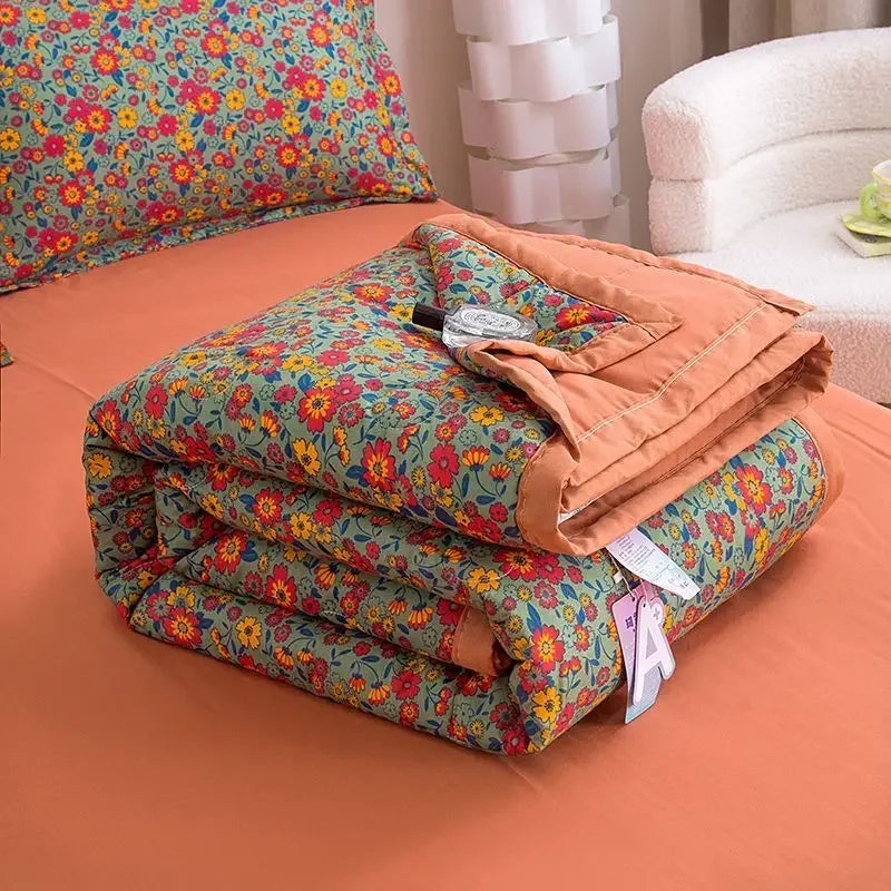 Comfortable Summer Cool Quilt Set | Lightweight Breathable Comforter