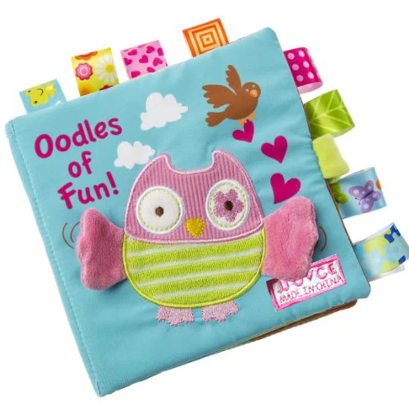 Soft Baby Cloth Animal Book | Engaging Sensory Learning Toy