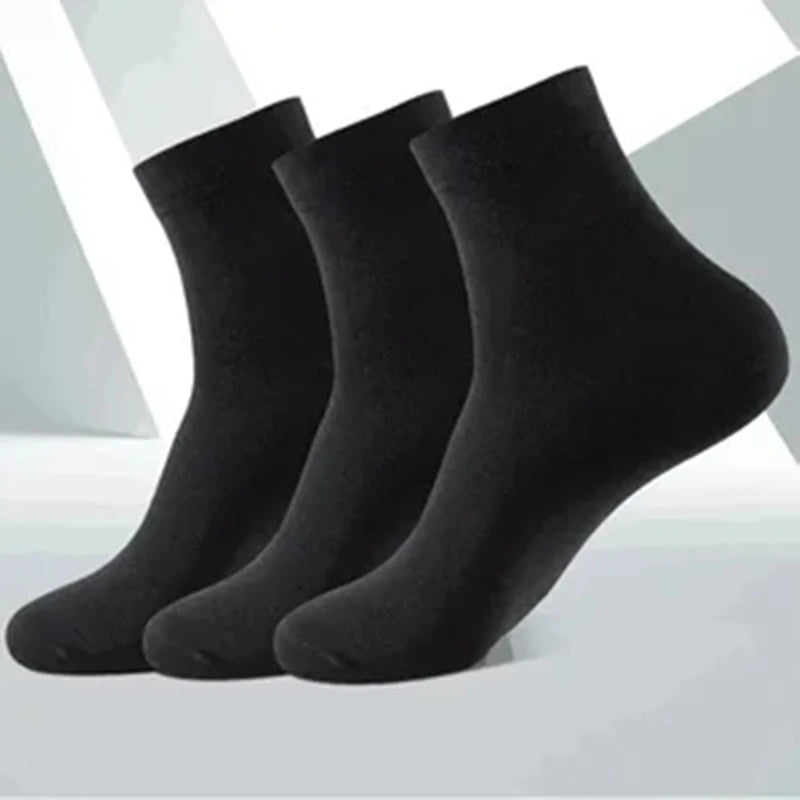 10 Pairs Men’s Cotton Short Socks | Breathable Low-Cut Ankle Socks