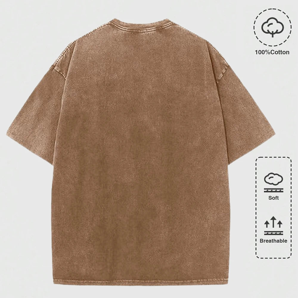 Women's Cherry Blossoms Oversized T-Shirt | Summer Cotton Top
