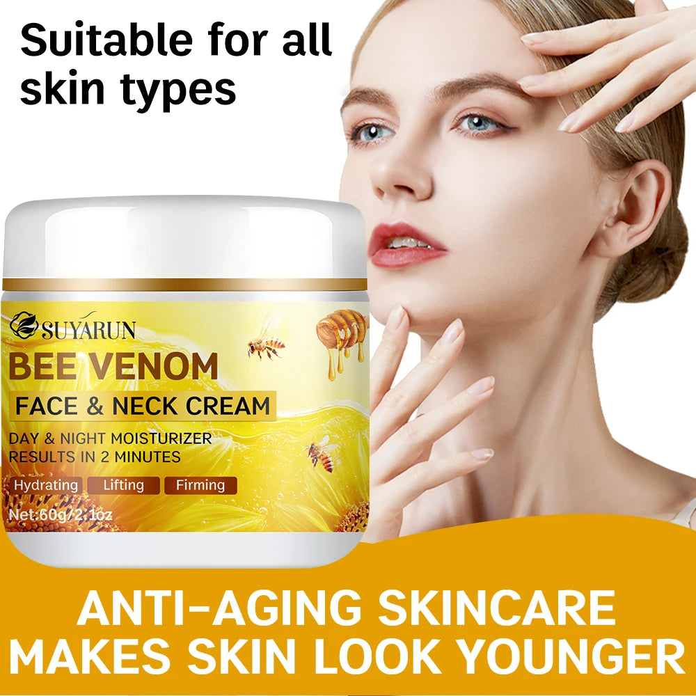 Bee Venom Collagen Face Cream | Anti-Aging & Hydrating Moisturizer