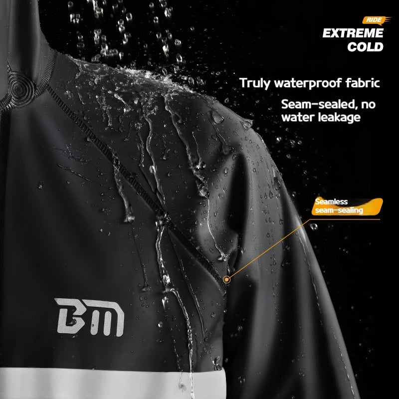 Traje impermeable completo | Chaqueta impermeable gruesa para moto, para todo tipo de clima
