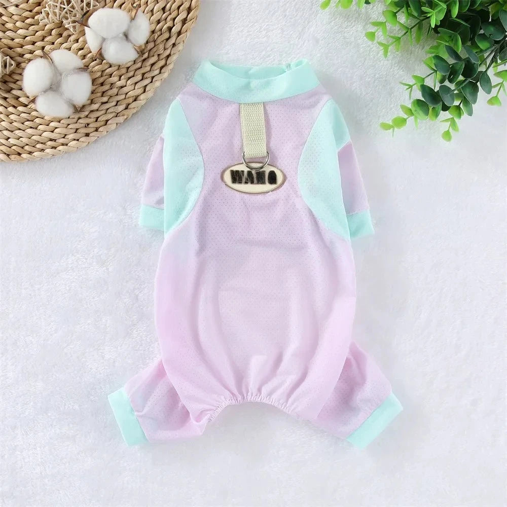 Summer Dog Cooling Jumpsuit | Breathable Quick-Drying Pet Vest