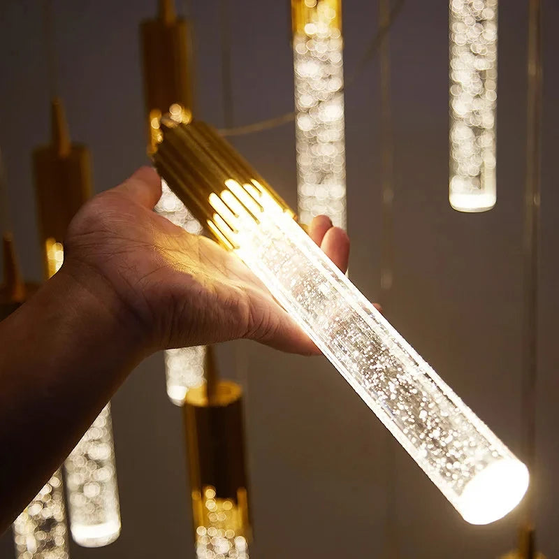 Lámparas colgantes de cristal LED | Iluminación moderna para cada espacio