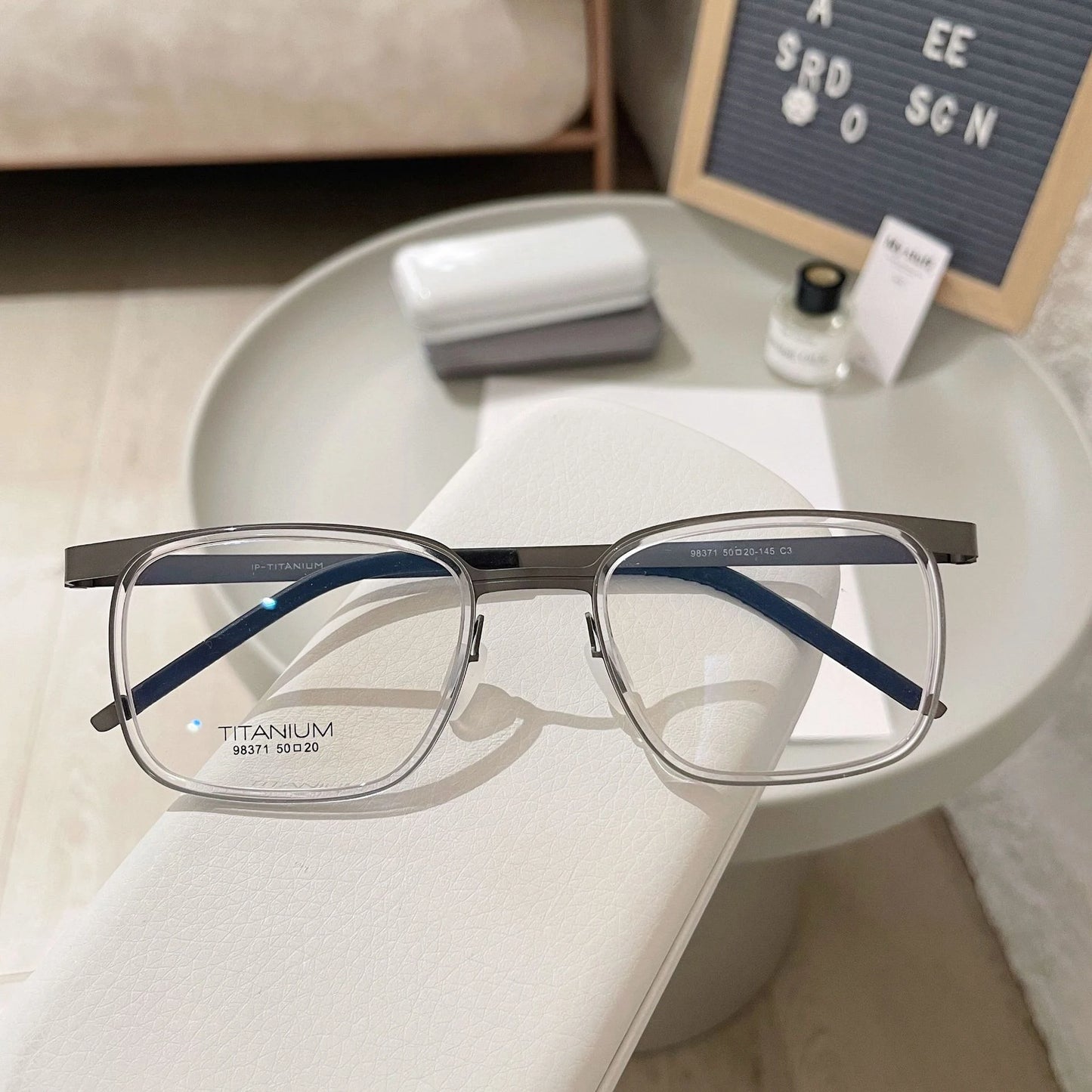 Ultralight Pure Titanium Eyeglasses | Vintage Rectangle Frames