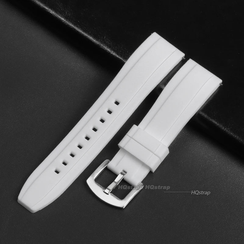 Quick Release Silicone Rubber Watch Strap | Soft Sports Watchband