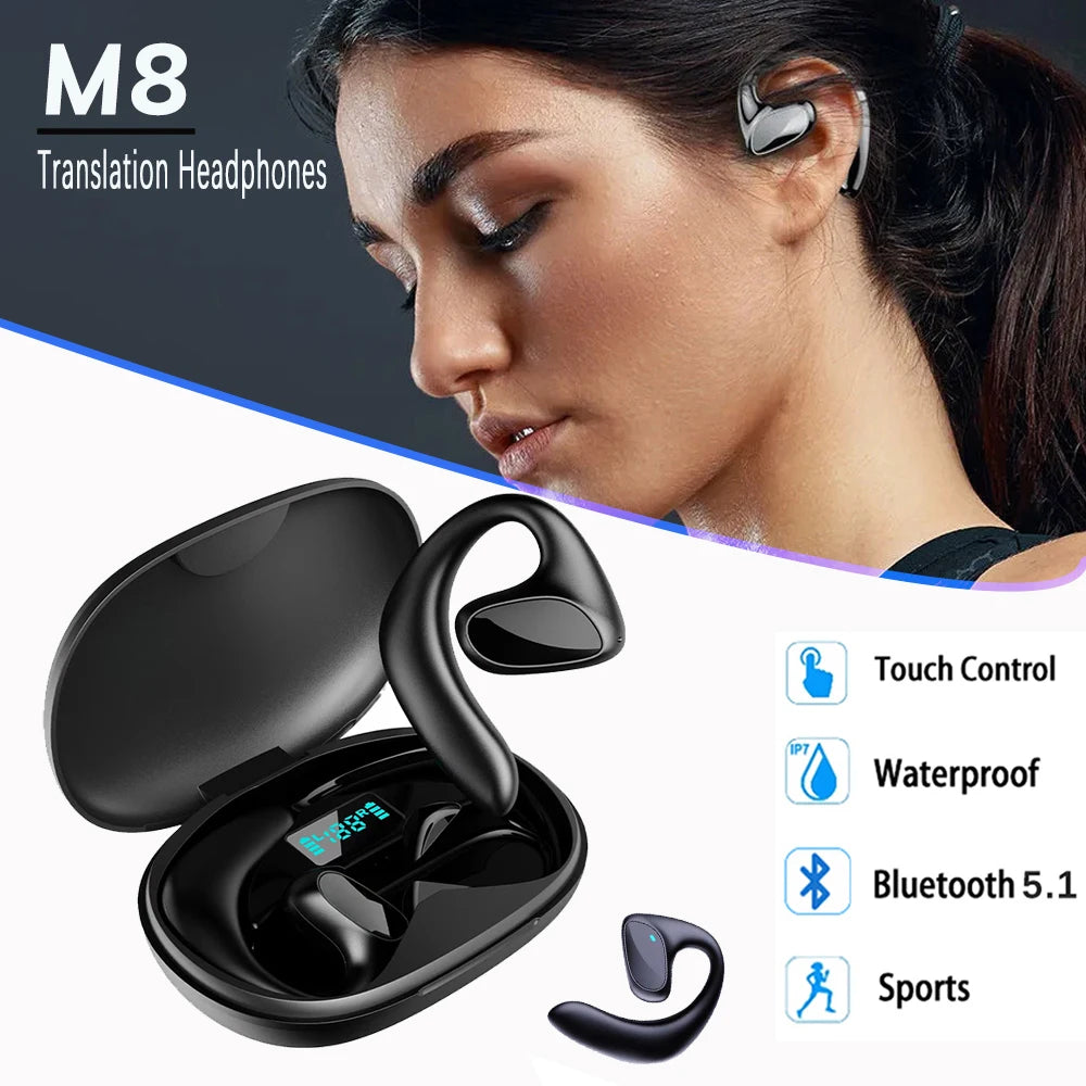AI Translator Earbuds | Real-Time Voice Translator in 144 Languages