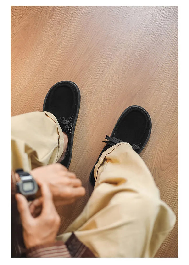Men's Lightweight Wide Toe Barefoot Shoes | Retro Casual Comfort