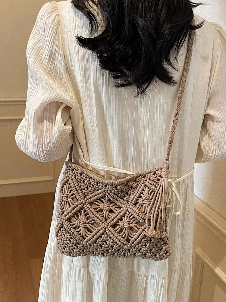 Eco-Friendly Bohemian Beach Backpack | Versatile Travel Bag