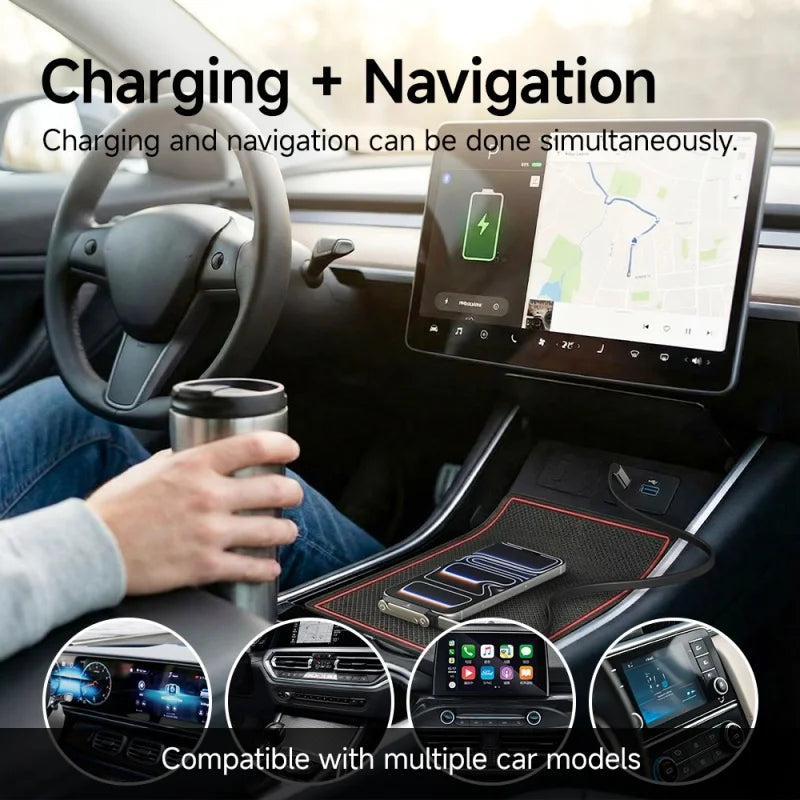 240W Super Fast Charging 2 in 1 Rotating Data Cable