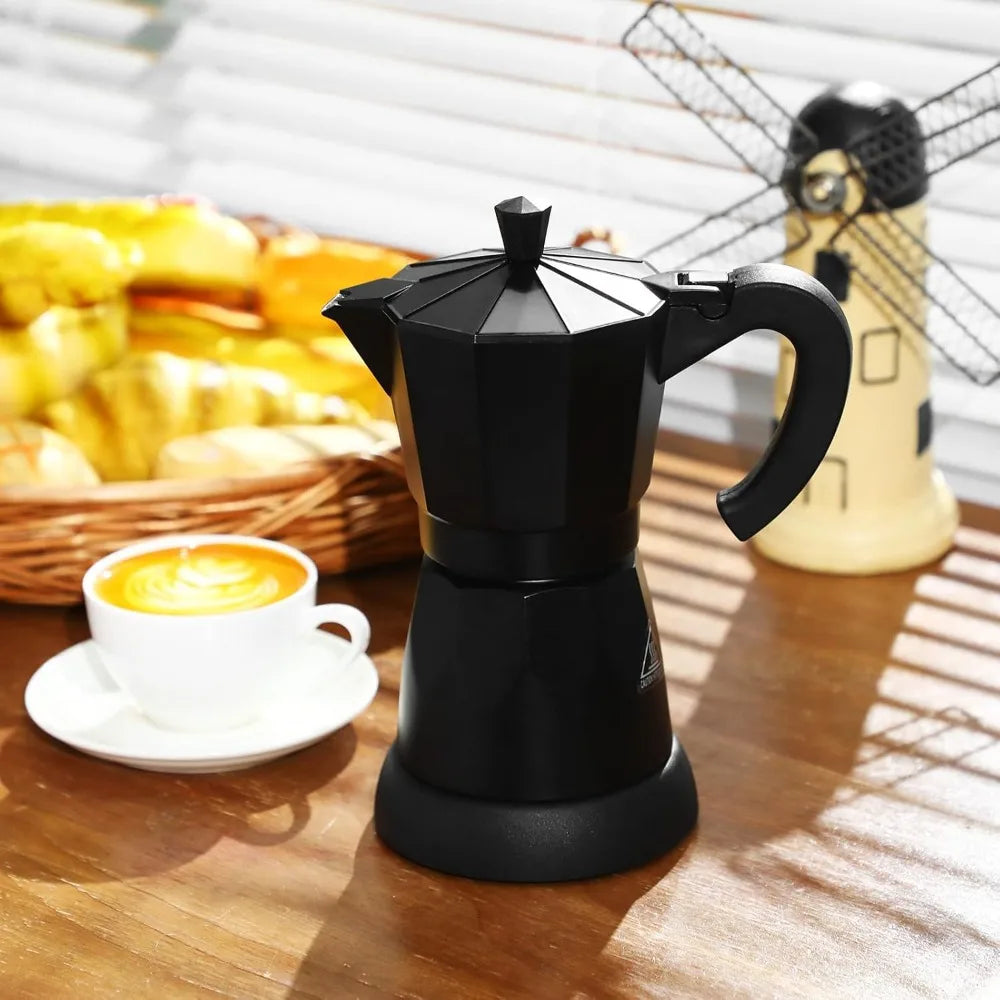 Detachable Electric Espresso Mocha Pot | Fast Brewing Coffee Maker