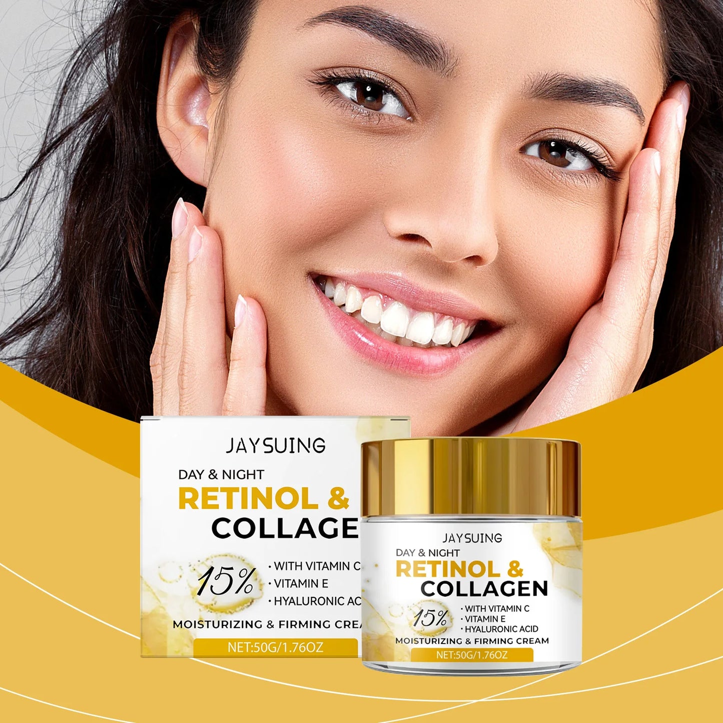 Collagen Moisturizing Facial Cream for Radiant Skin & Firmness