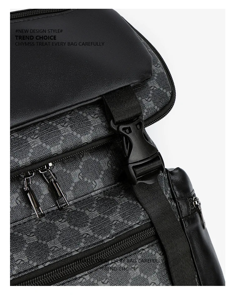 Stylish PU Leather Shark-Inspired Backpack for Students & Travelers