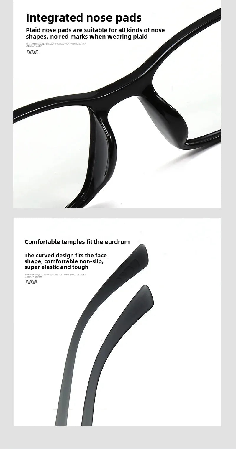 Men's Ultralight Prescription Sports Eyewear | Anti-Blue Ray Glasses