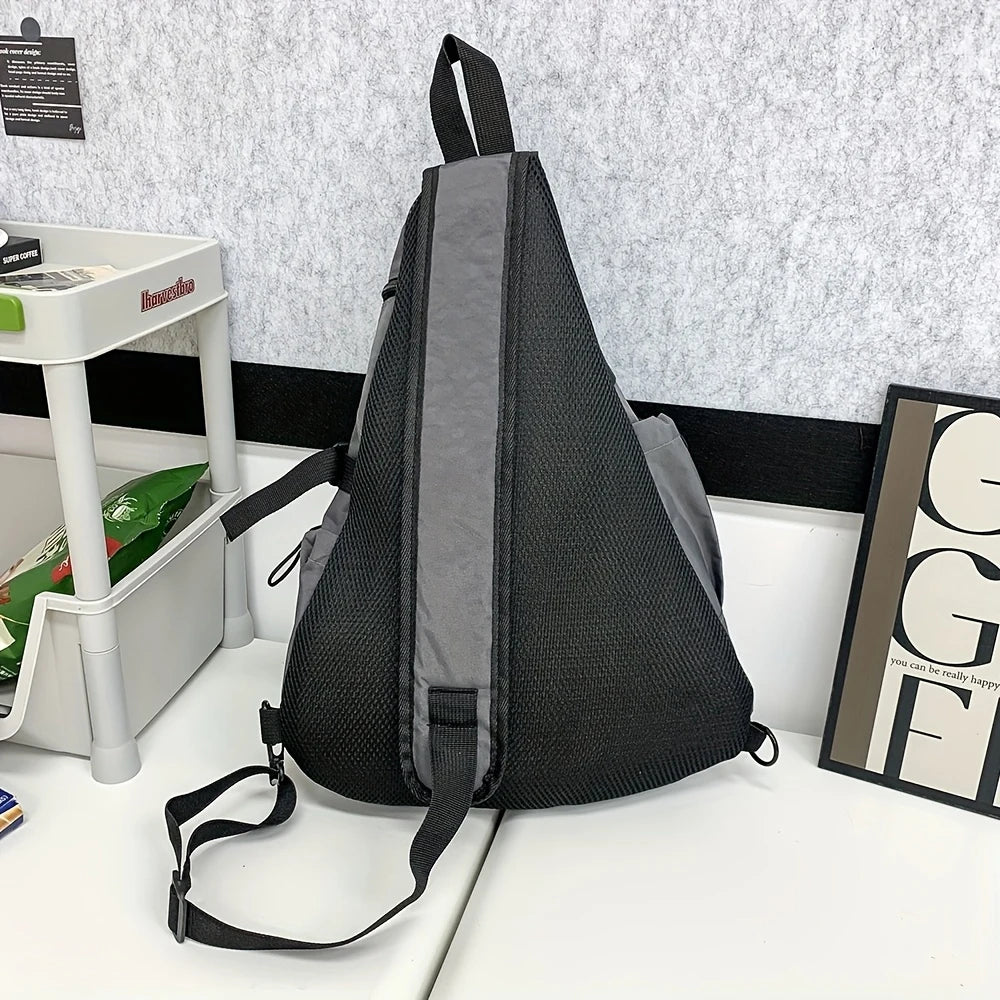 Large Capacity Chest Bag, Sports Shoulder Bag, Cycling Bag, Workwear Bag, New Functional and Versatile Crossbody Bag