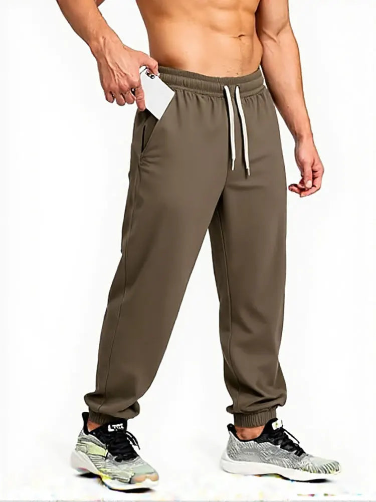 Cotton Twill Baggy Jogger Pants for Men | Breathable Casual Wear