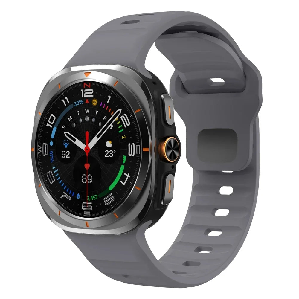 Silicone Sports Watch Strap | Durable Replacement Watch Band