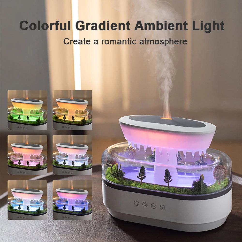 Essential Oils Humidifier and Aromatherapy Diffuser with Music