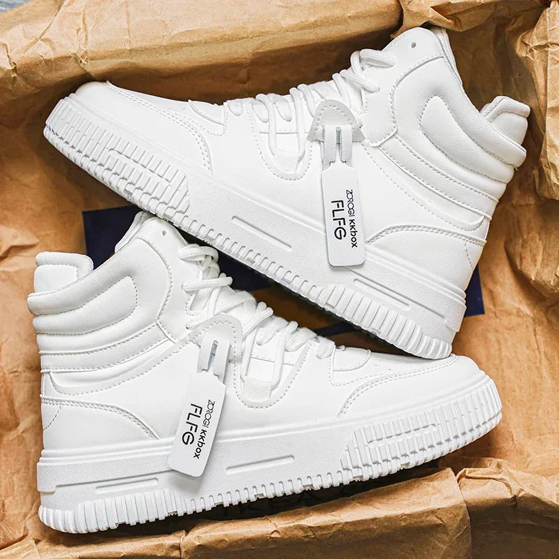 Men's Casual High-Top Sneakers | Stylish & Versatile Footwear