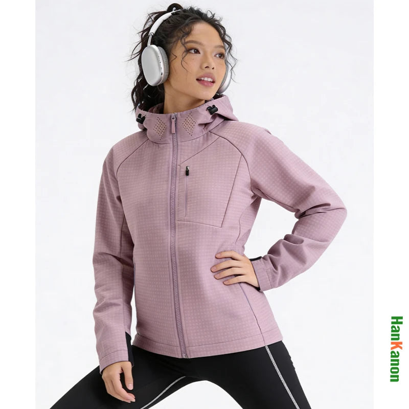 Lightweight Breathable Mesh Soft Shell Outdoor Sports Jacket