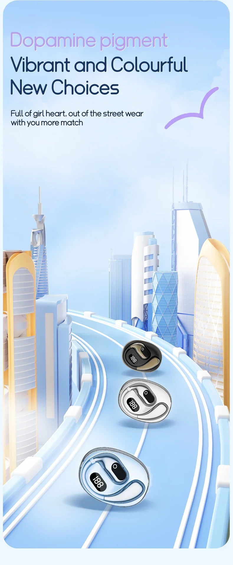 Two-Way Real-Time Wireless Translators | 144 Language Translation Earphones
