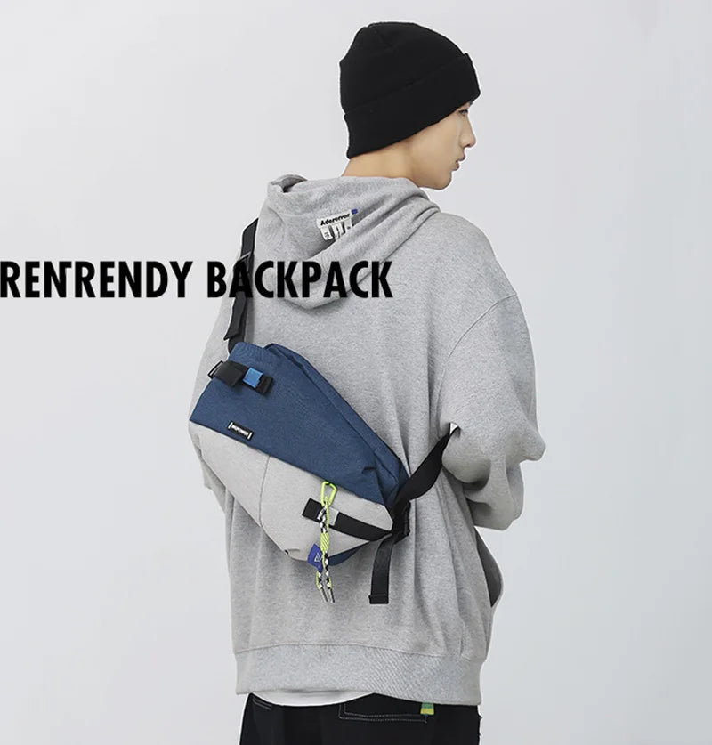 High-Quality Nylon Panelled Crossbody Waist Packs for Travel