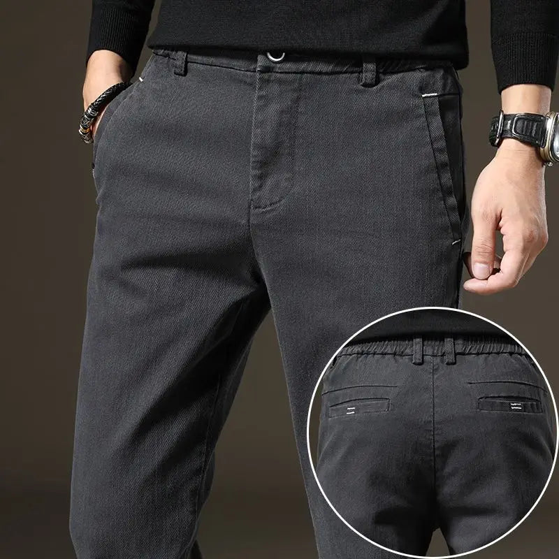 Versatile Baggy Suit Pants for Men | Casual Sports Trousers