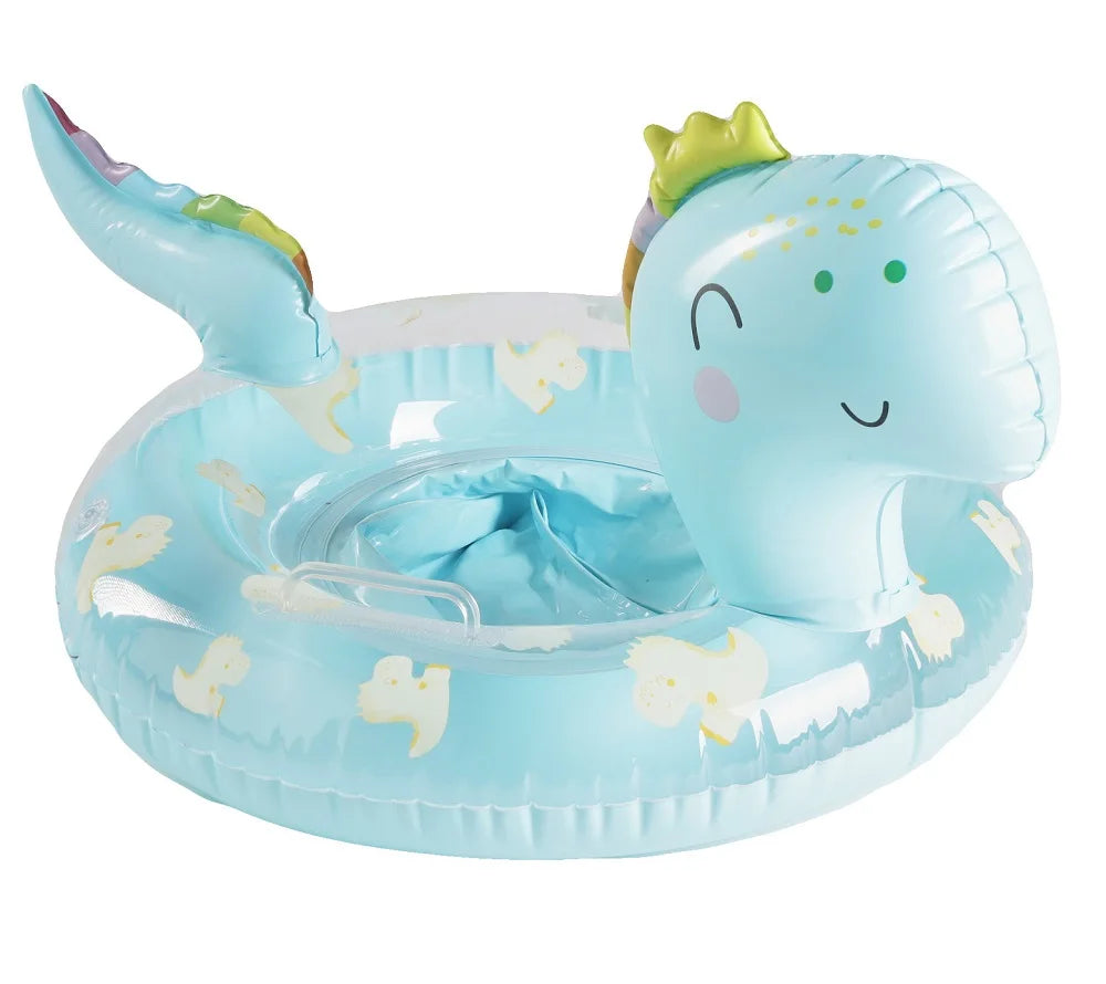 Baby Inflatable Dinosaur Swimming Ring | Fun Pool Float for Kids