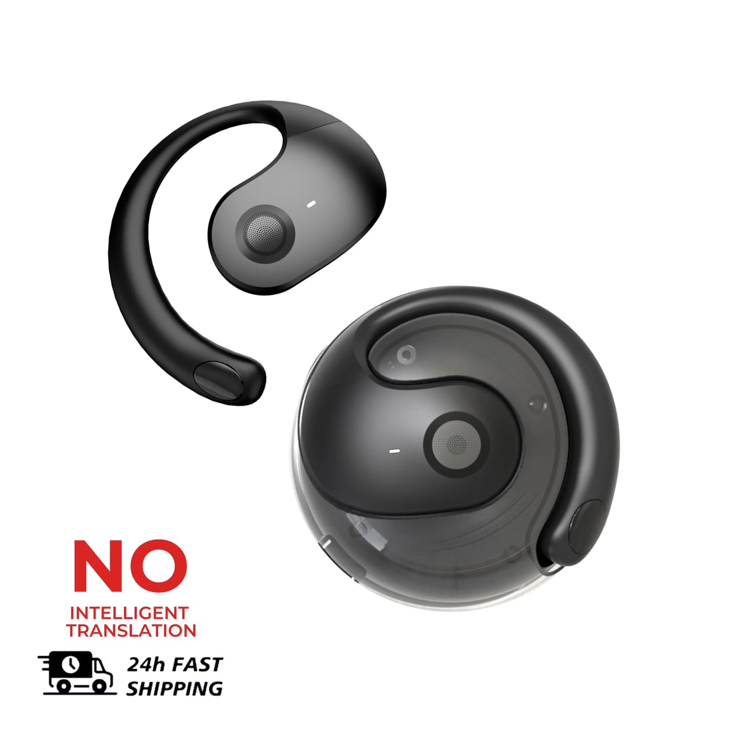 Smart Waterproof Wireless Translation Earbuds for Seamless Communication