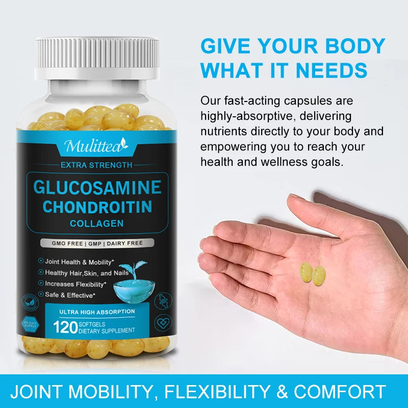 Glucosamine Chondroitin Joint Support Supplement for Mobility