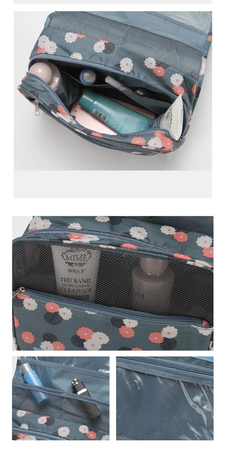 Unisex Multi-Functional Travel Toileting Hook Bag | Waterproof Organizer