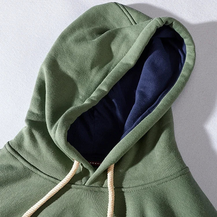 Men's Fashionable Hooded Pullover | Cozy Multi-Color Sports Top