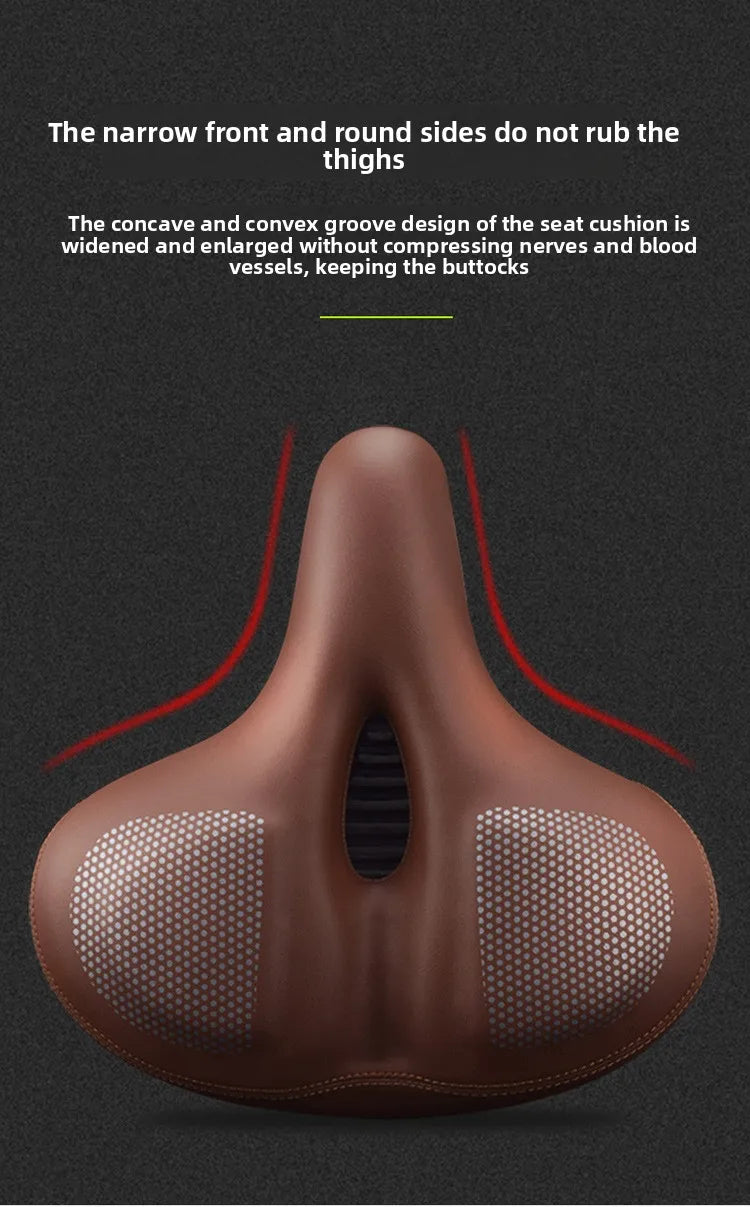 Oversized Soft Padded Bicycle Seat Cushion for Men & Women