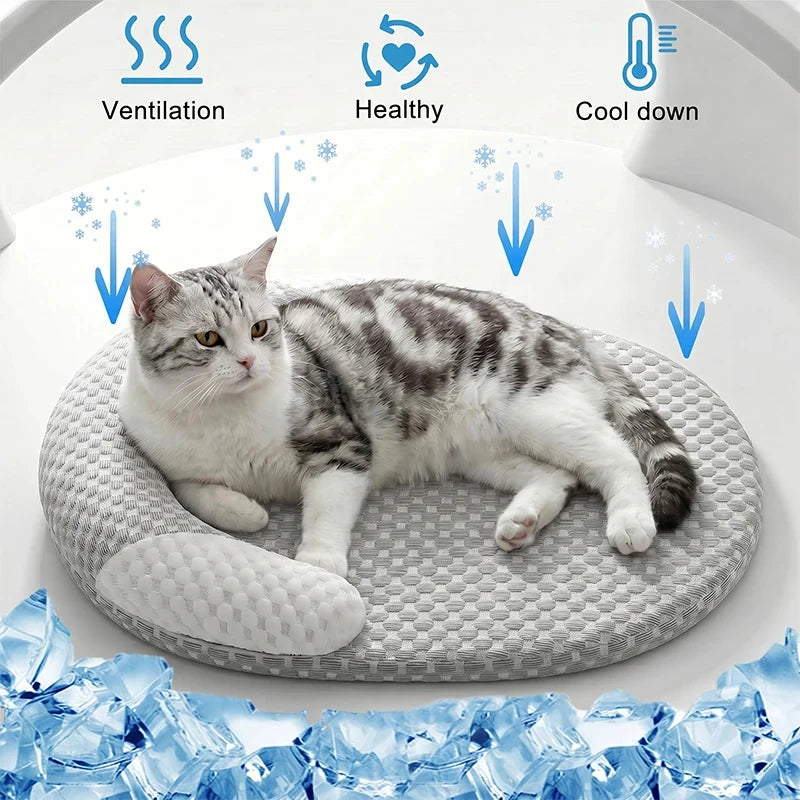 Breathable Summer Pet Sleeping Pad | Cool Comfortable Dog Bed