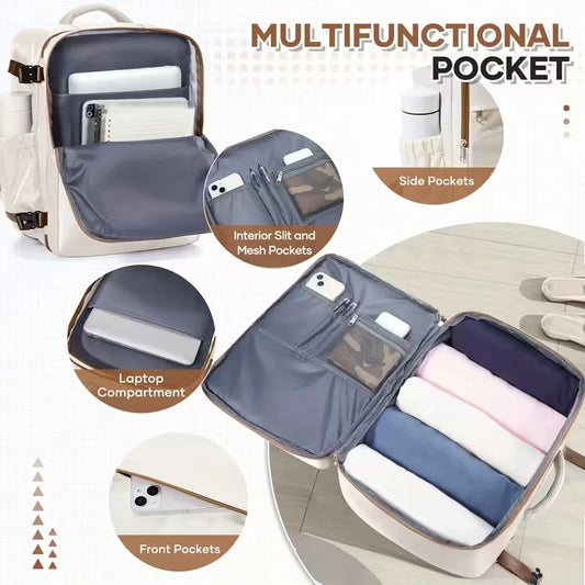 Waterproof Travel Backpack for Men and Women | Business & School Bag