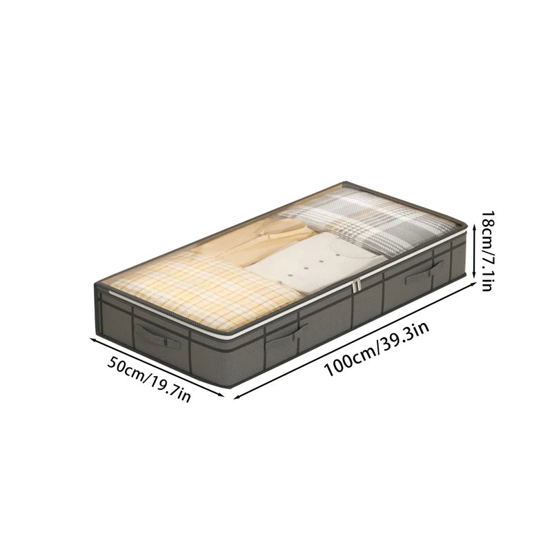 Large Foldable Under Bed Clothes Storage Bag | Organize Your Space