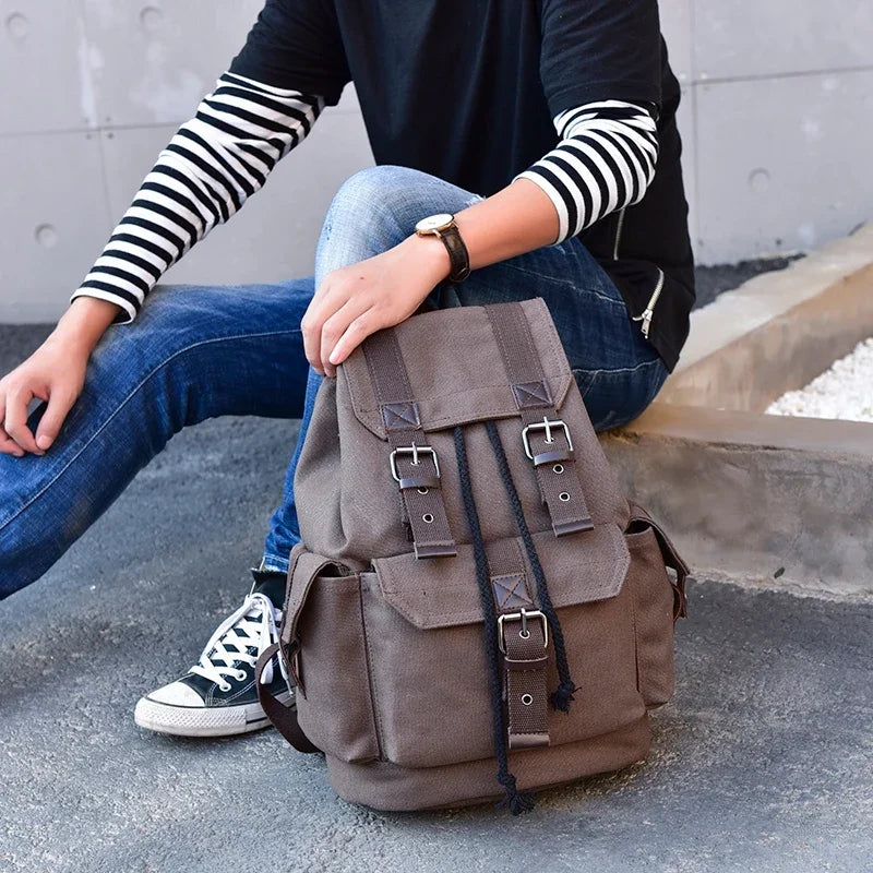 Durable Canvas Backpack | Essential Travel Companion for Everyone