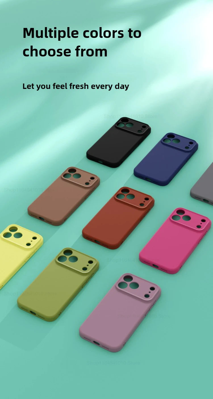 Silicone Magnetic Phone Case for iPhone | Shockproof & Sleek