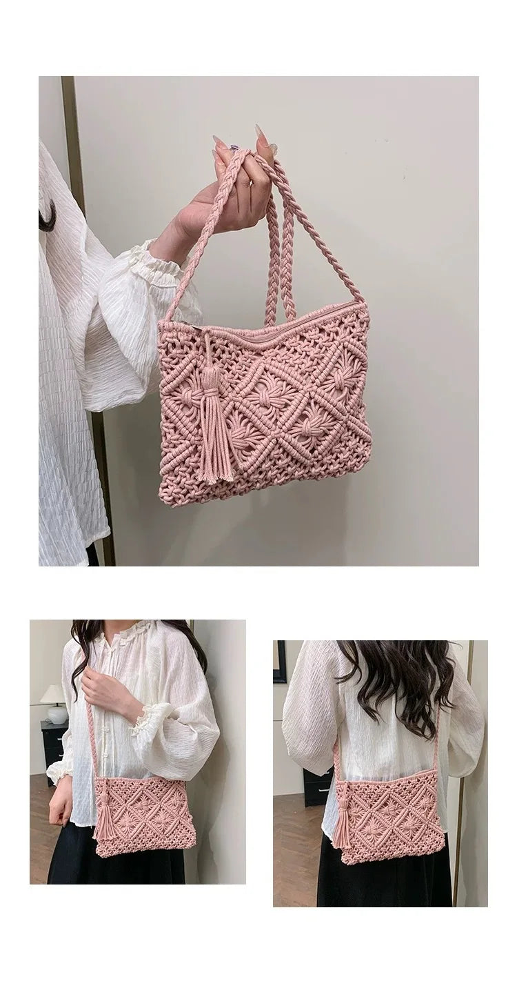 Eco-Friendly Bohemian Beach Backpack | Versatile Travel Bag