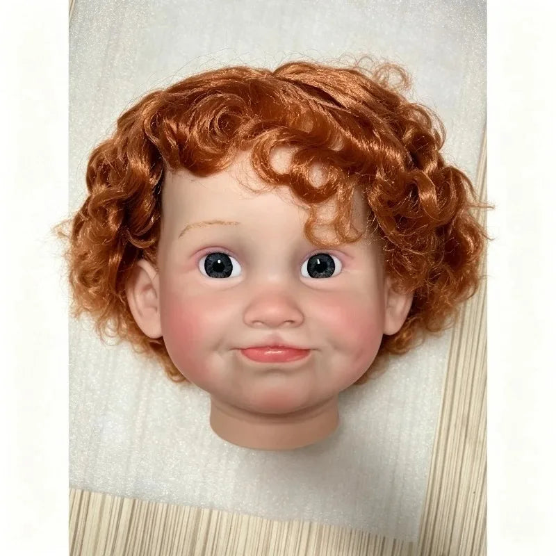 24 Inch Reborn Doll Kit | DIY Unassembled Baby Doll with Curly Hair