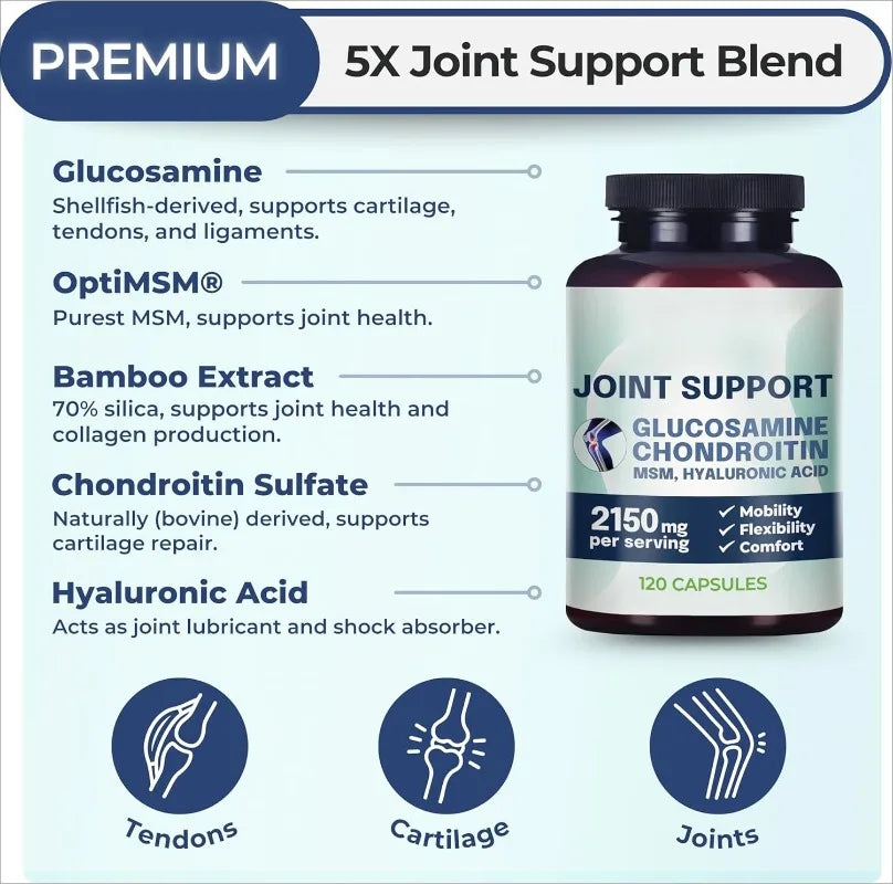 Natural Joint Support Supplements for Knee Pain Relief