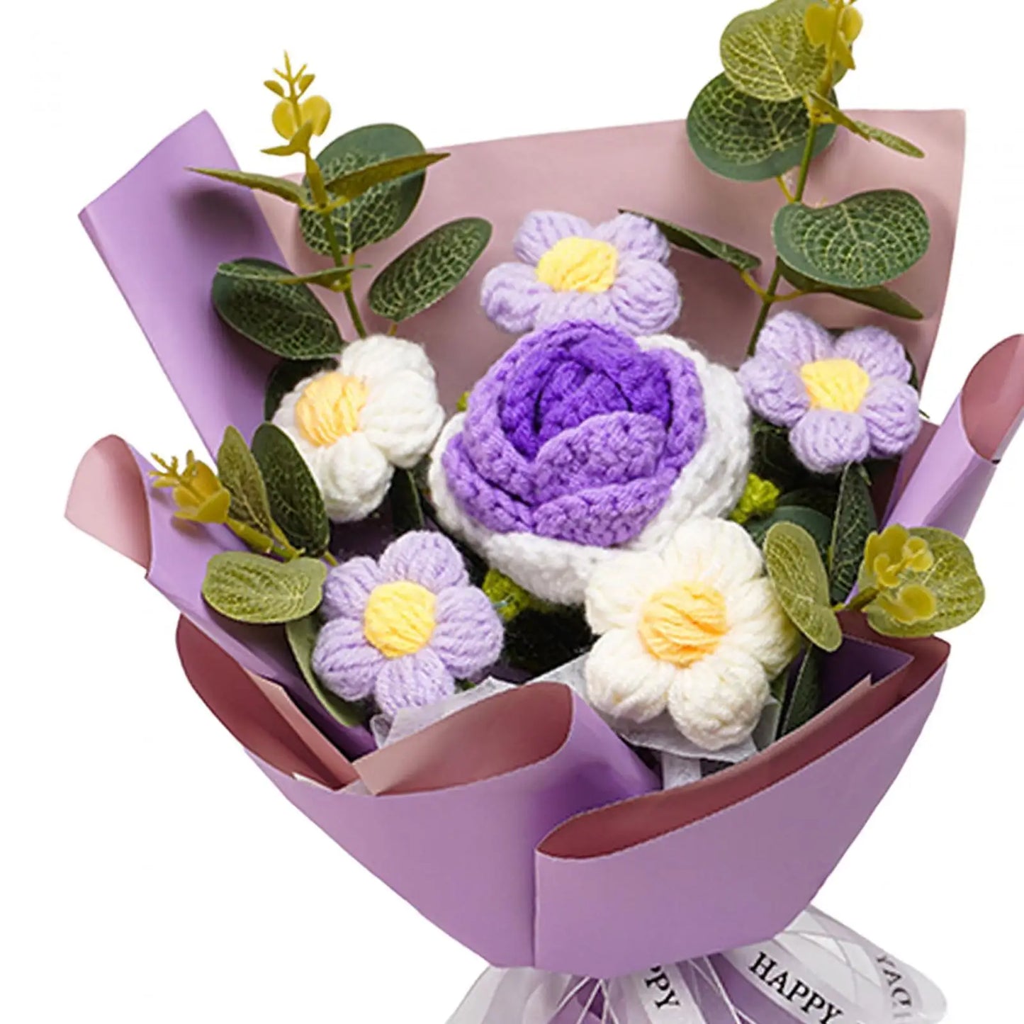 Crochet Flower Bouquet | Perfect Home Decoration & Gift