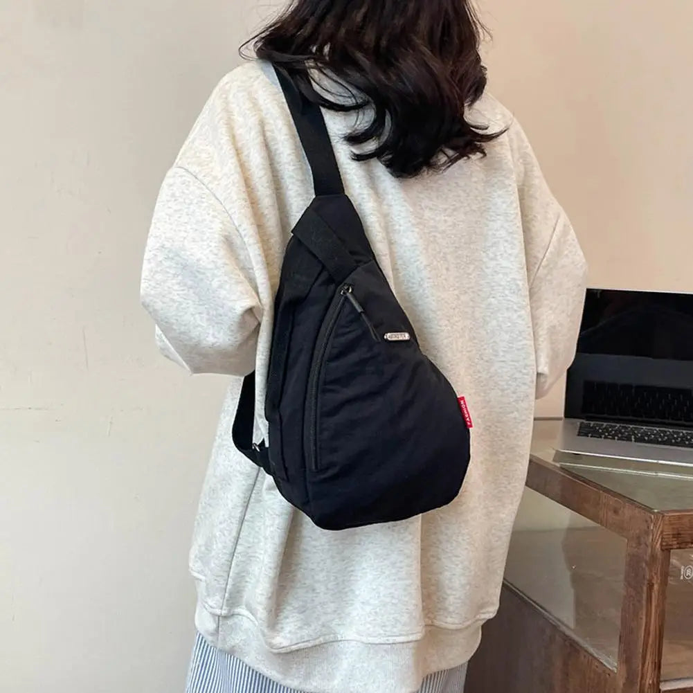 Chest Bag For Men Women Large Capacity Single Shoulder Bag Sport Cycling Phone Crossbody Bag Unisex Chest Bag Travel Hiking