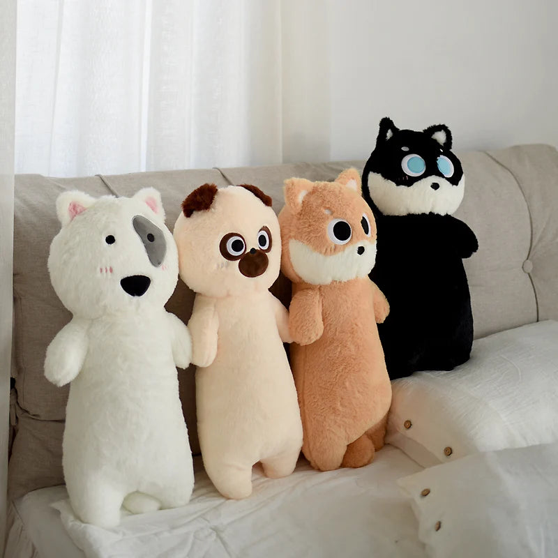 Lifelike Siamese Cat Plush Toy | Hug Cushion for Kids & Home Decor