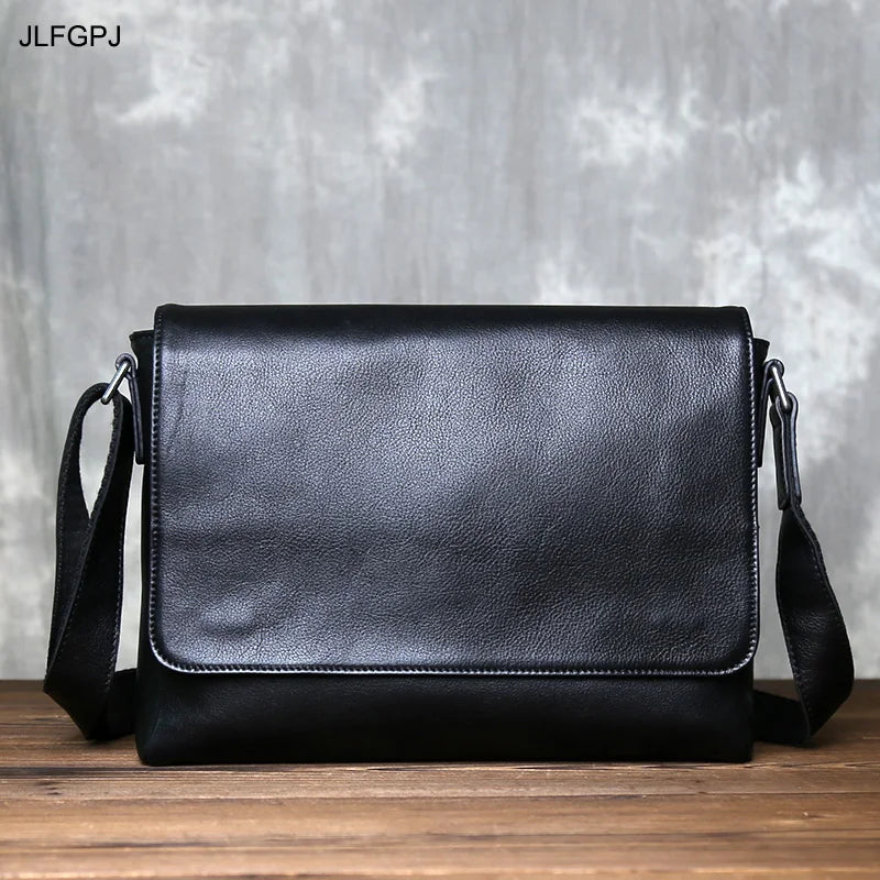 Men's Leather Crossbody Bag | Stylish Multifunctional Shoulder Bag