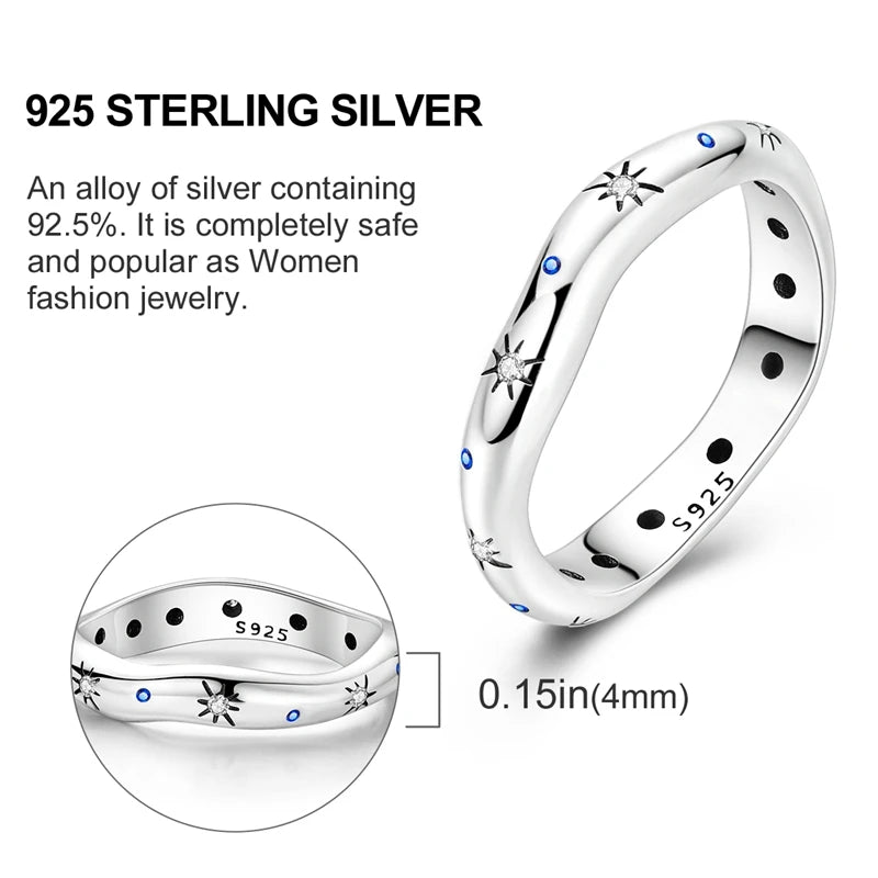 High-Quality 925 Sterling Silver Infinite Love Ring for Women
