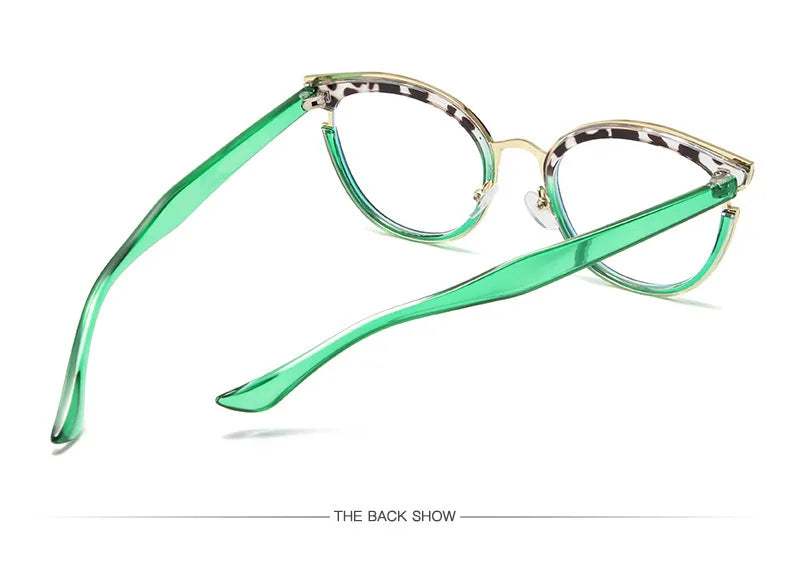 Stylish Cat Eye Eyeglasses | Trendy Colorful Computer Specs