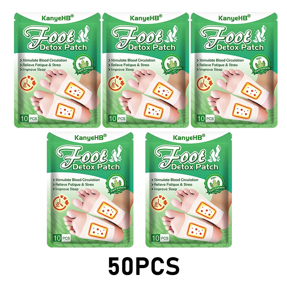 Detox Foot Patches | Natural Toxin Cleansing and Stress Relief